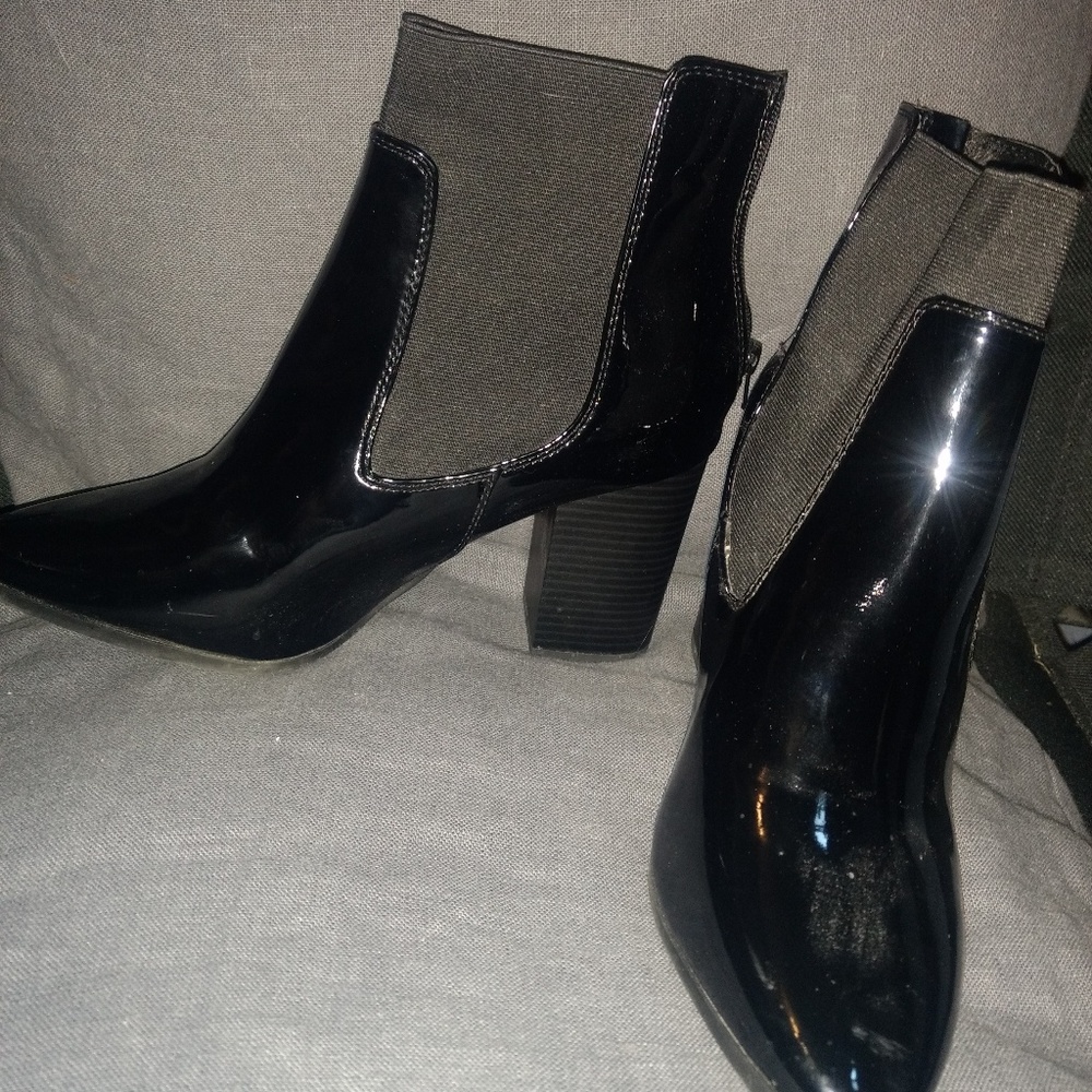 Black booties